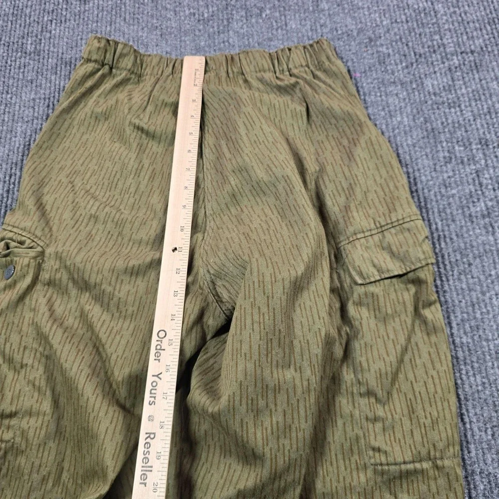 East German Army NVA Strichtarn Rain Camo Field Pants G44 28
